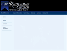 Tablet Screenshot of discoveredeemer.com